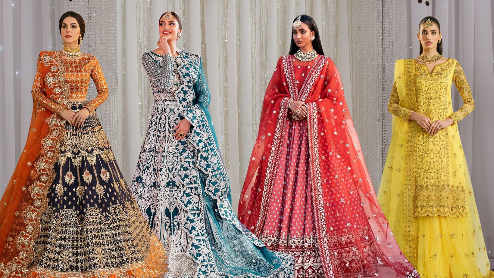 Pakistani bridal wear collection