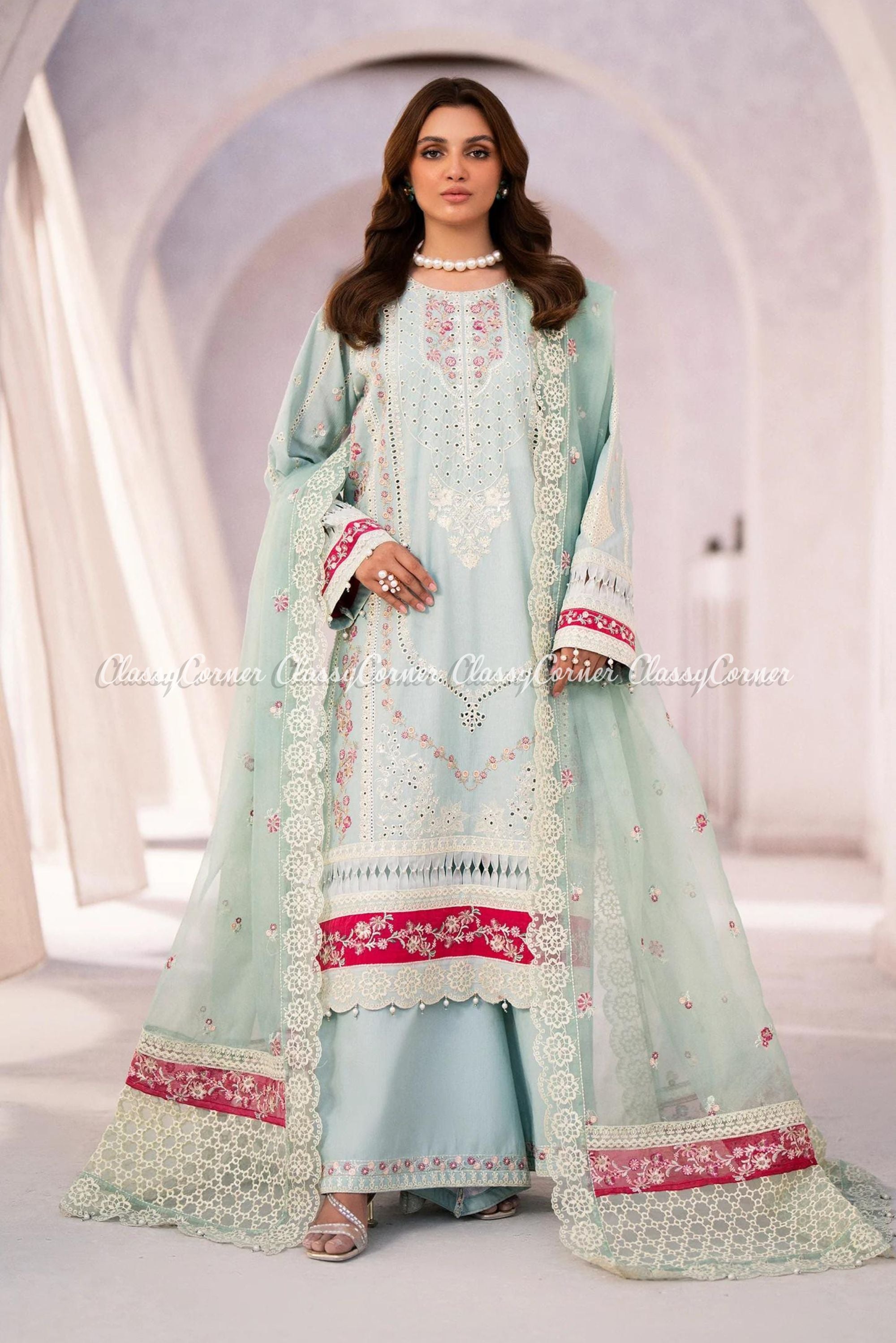 pakistani formal dress for wedding