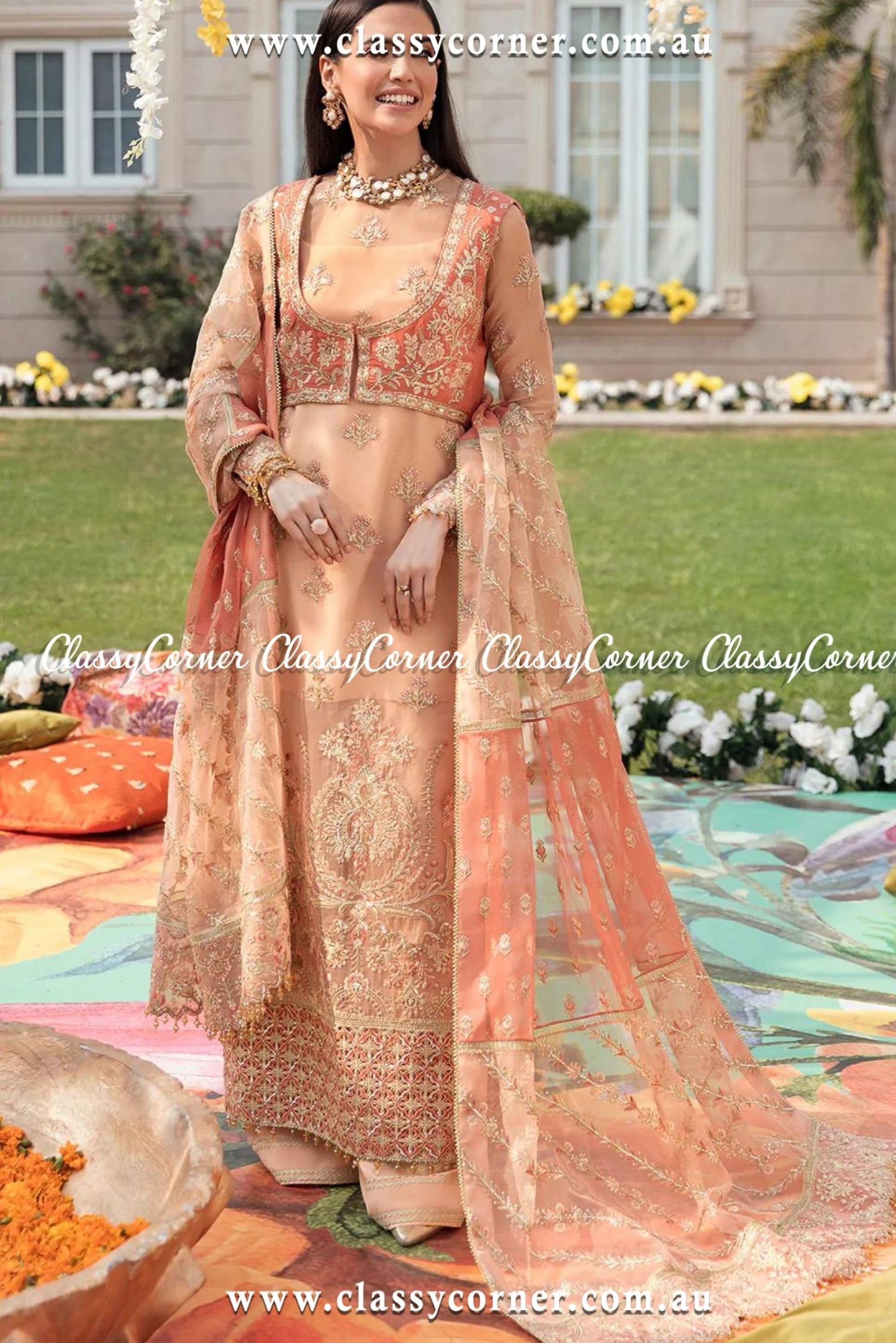 pakistani formal dress for wedding