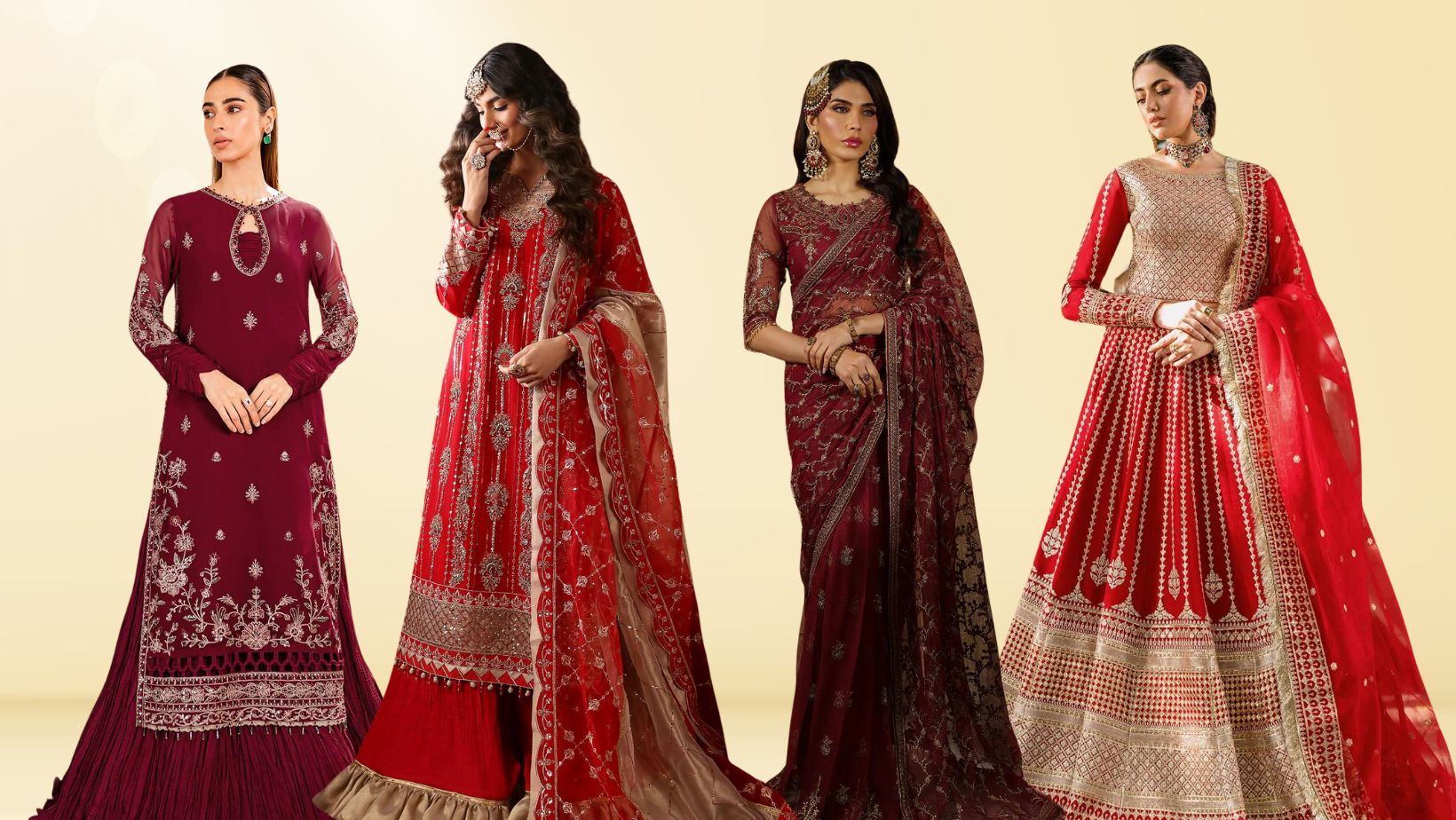 The Allure of Red: Exploring its Popularity in Pakistani, Indian, and Bangladeshi Wedding Culture
