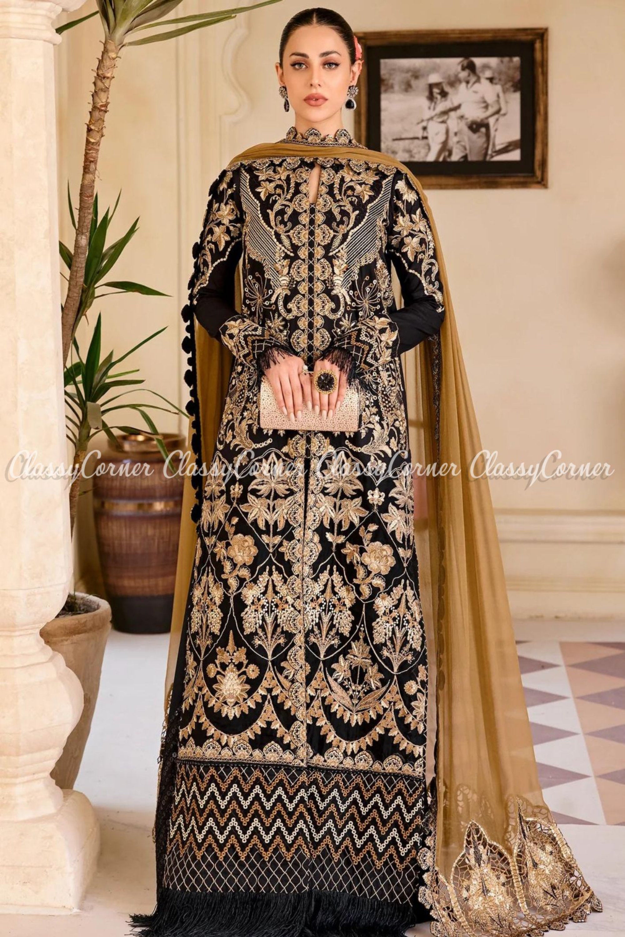 Pakistani Indian Bridal Gown Dress Custom Stitched Woman Bridal Dress  Pakistani Wedding Dress Indian Wedding Gown Woman Formal Dress - Etsy