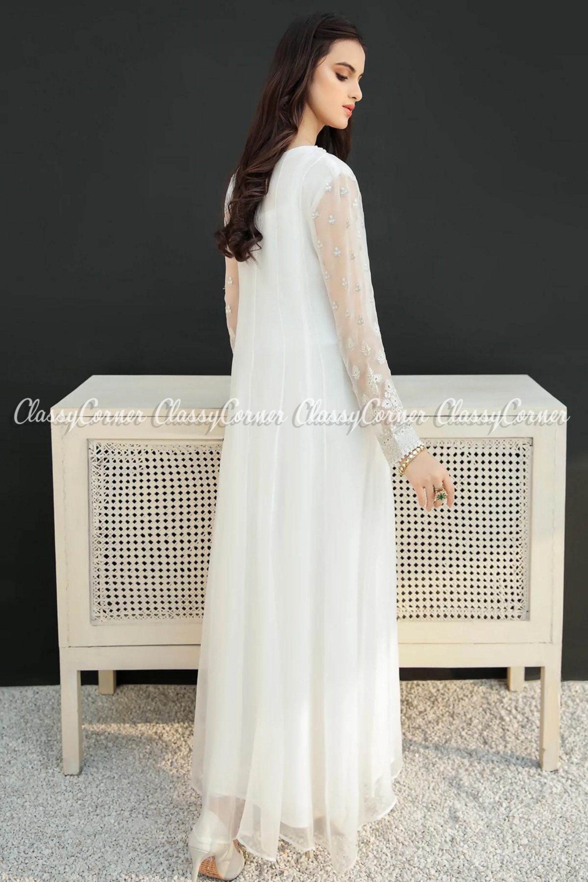 Elegant Pakistani Formal Dresses for Women | Shamaeel Ansari Designer