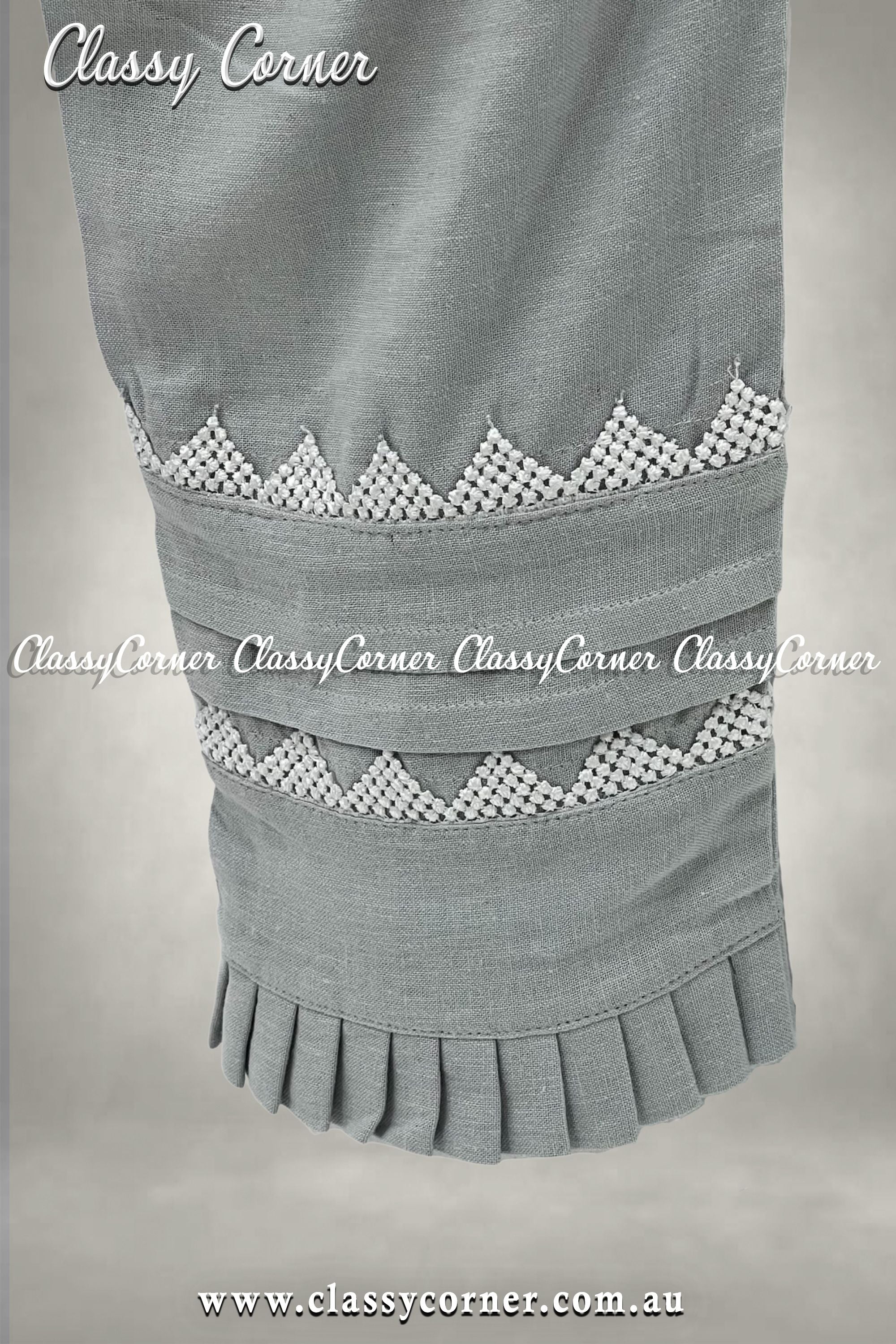 Latest Thread Work Shalwar/ Trousers Designs For Girls Vol… | Flickr